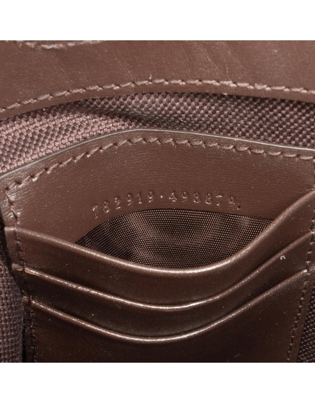 Pre-Loved by Azura Reborn - Pre-Loved Mini GG Canvas Web Bucket Bag