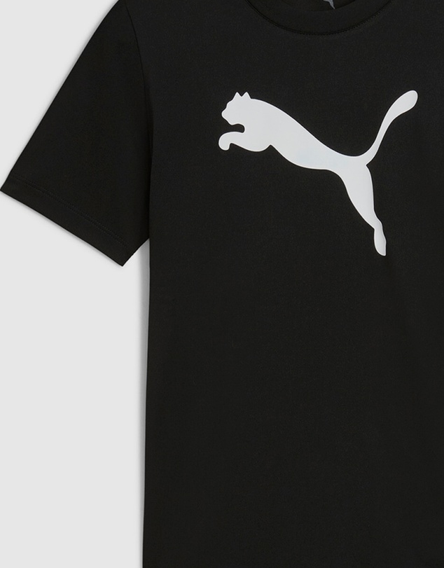 Puma - Train All Day Cat Logo Tee - Boys