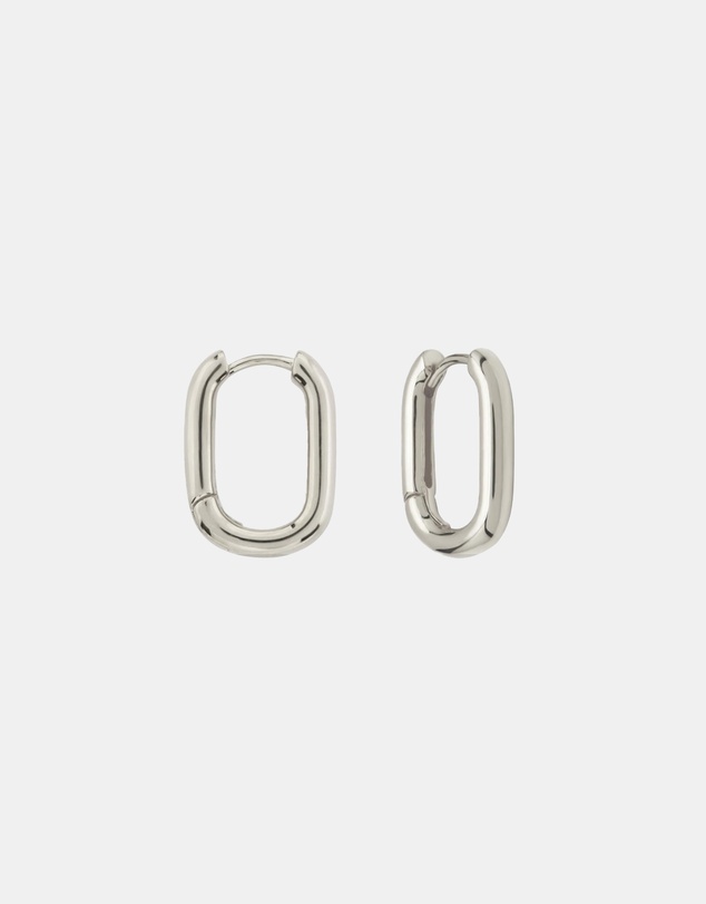 SAINT VALENTINE - Amsterdam Hoops - Silver