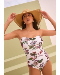 NEXT - Tummy Shaping Control Bandeau Swimsuit