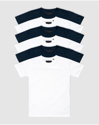 Xander - 6-Pack Blanc Tee