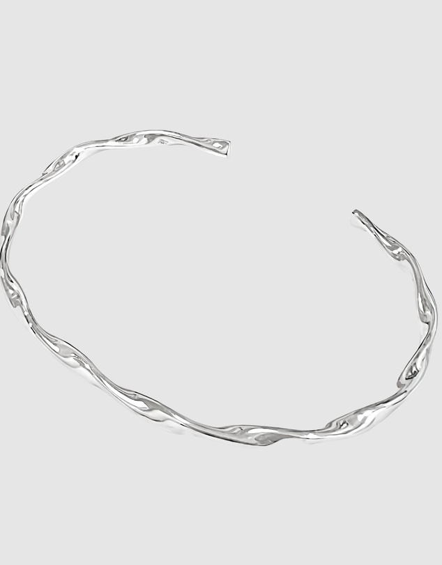 Ichu - Twisted Cuff Silver