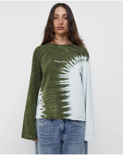 Pinky & Kamal - Tie Dye Long Sleeve Top