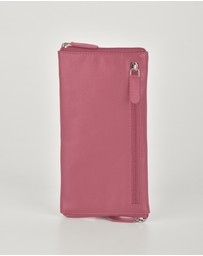 Cobb & Co - Dublin Double-Sided Leather Glasses Pouch