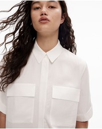 Witchery - Short Sleeve Pocket Shirt