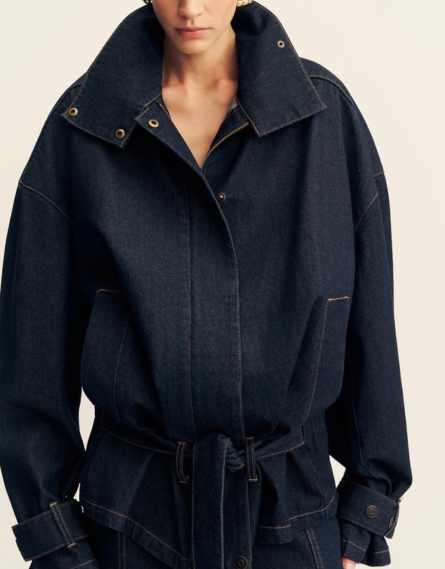 Shona Joy - Rita Oversized Funnel Neck Jacket
