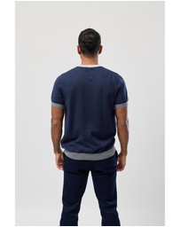 Brooksfield - Crew Neck Knitted Tee