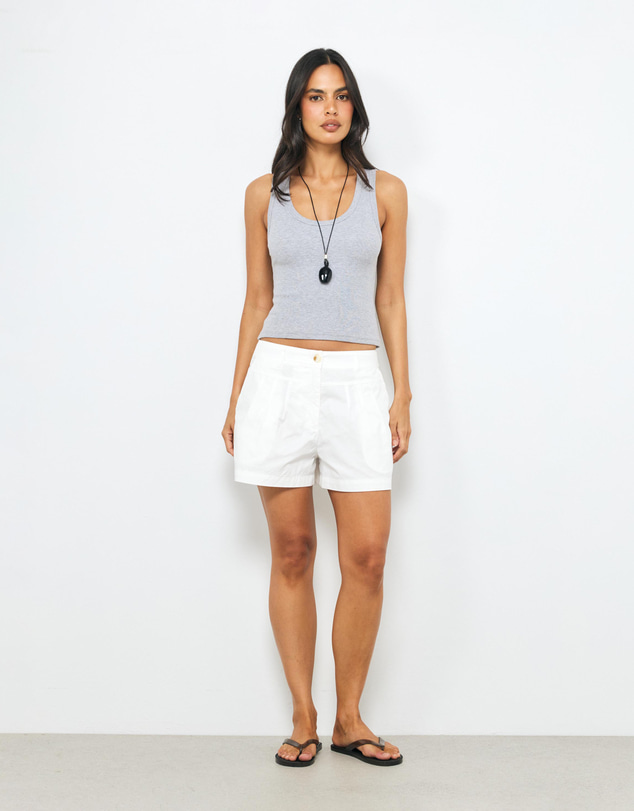 AERE - Belle Cotton Shorts