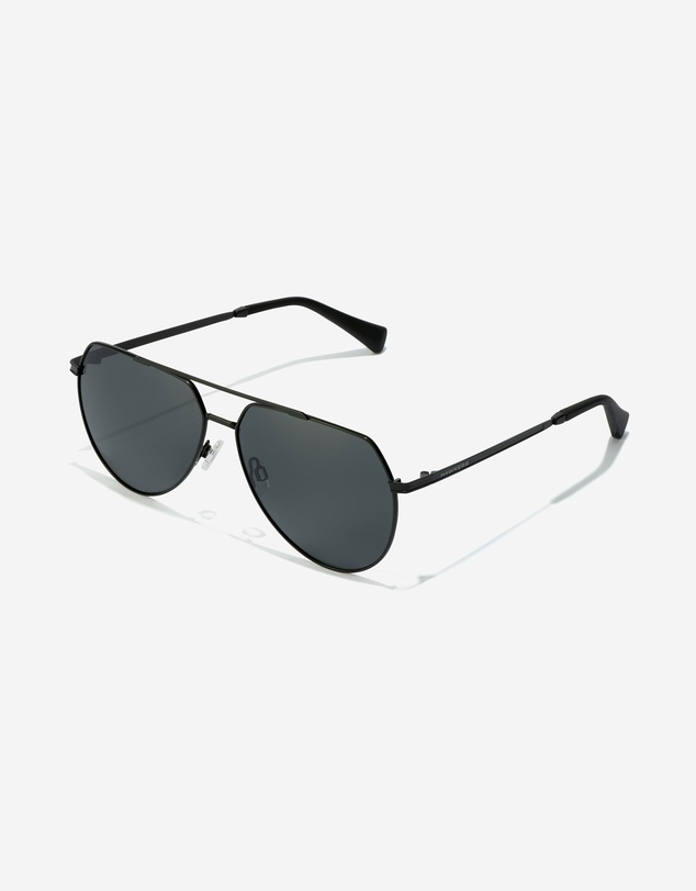 Hawkers Co - HAWKERS - Polarized Full Black SHADOW Sunglasses for Men and Women UV400