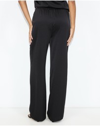 Dazie - Golden Hour Satin Drawstring Pants