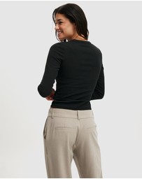 Cotton On - Ryan Henley Long Sleeve Top