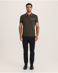 SABA - Ted Textured Cotton Polo