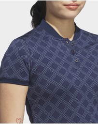 adidas Performance - Ultimate365 Jacquard Short Sleeve Polo Shirt Womens