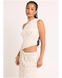 Subtitled - Ciao Lace One Shoulder Top