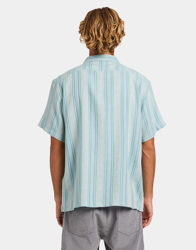 Billabong - Mens Sundays Jacquard Short Sleeve Shirt