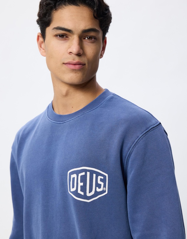 Deus Ex Machina - Shield Garment Dyed Crew Sweat