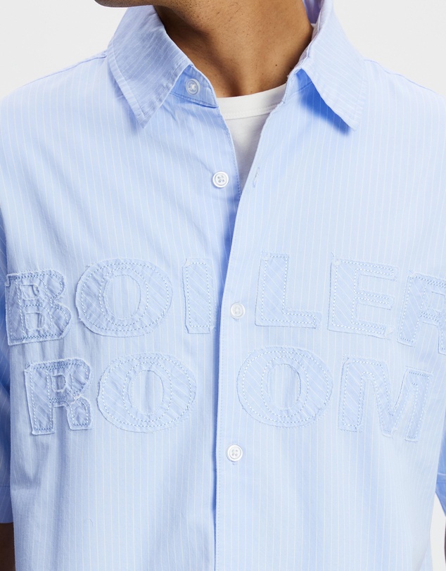 Boiler Room - Applique Poplin SS Shirt