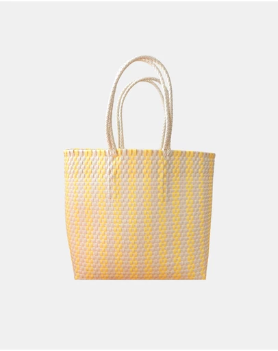 Mimmi Terra - Woven Traveller Tote Limone