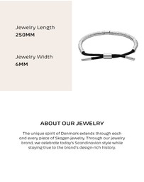 Skagen - Pelle Silver Tone Bracelet