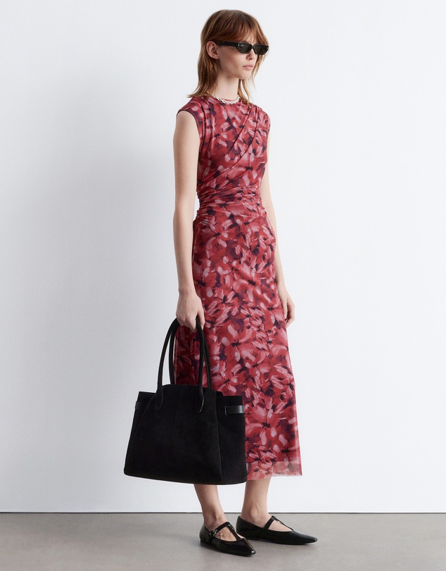 & Other Stories - Draped Sleeveless Midi Dress