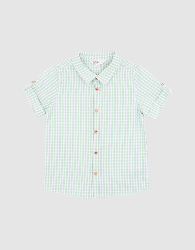 Bebe by Minihaha - Roman Short Sleeve Shirt - Kids