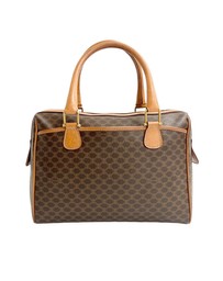 Pre-Loved by Azura Reborn - Pre-Loved Macadam Coated Canvas Boston Bag