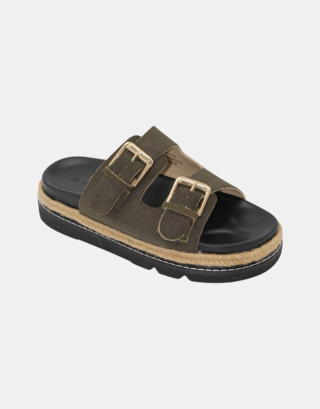 Human - Women's Matilda Sandals Sage Suede