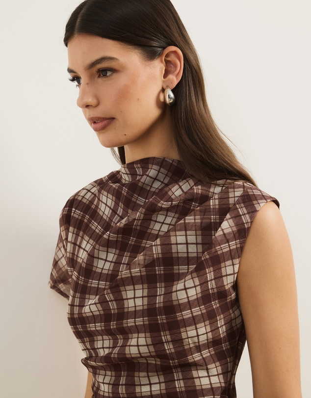 Atmos&Here - Jessica Asymmetrical Printed Top