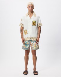 Camilla - SS Camp Collared Shirt