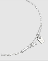 Kuzzoi - ICONIC EXCLUSIVE - Bracelet Male Cord Chain 925 Sterling Silver
