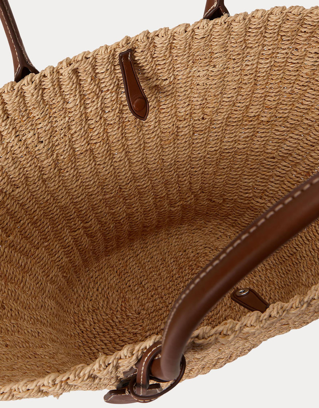 Polo Ralph Lauren - Bellport Raffia Basket Tote