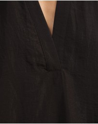 Atmos&Here - Amina A-Line Mini Dress With Butterfly Sleeves