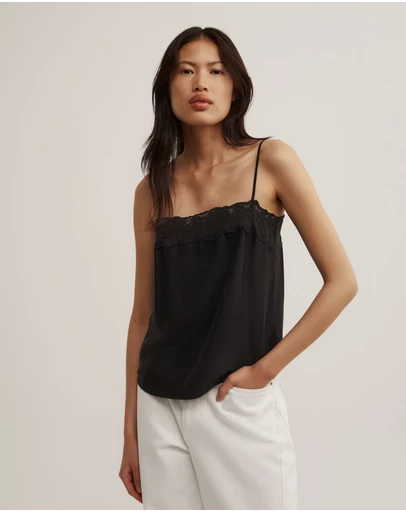 Witchery - Cropped Lace Camisole