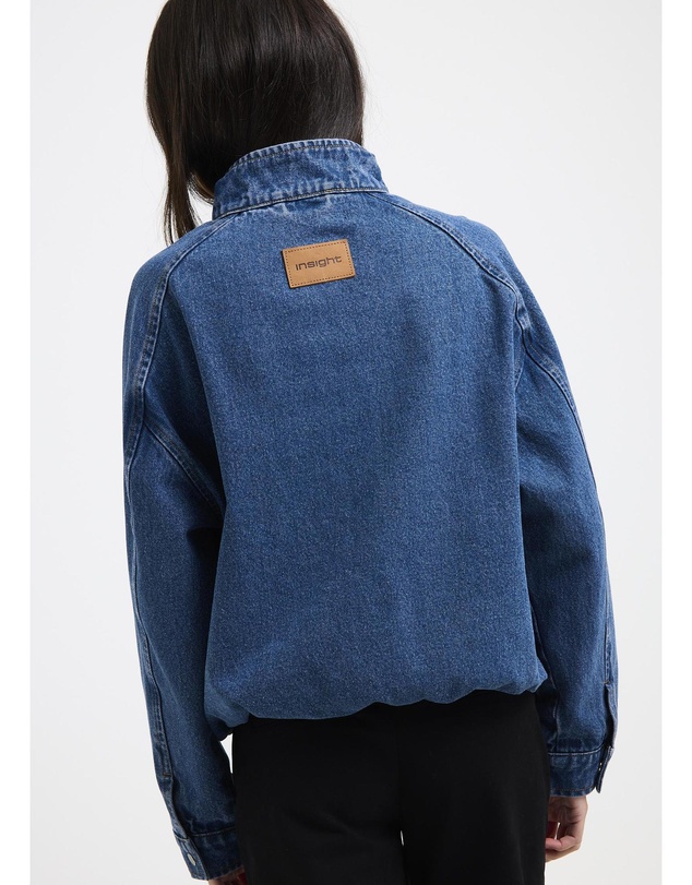 Insight - Talia Denim Funnel Jacket