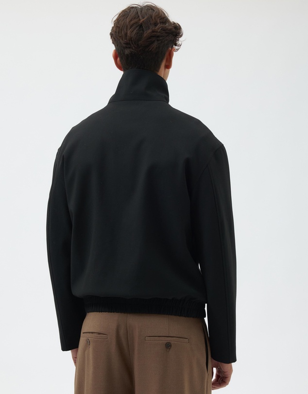 AERE - Cassian Funnel Neck Zip Jacket