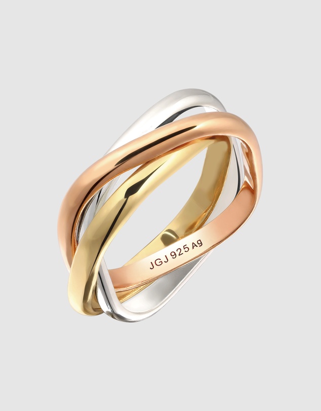 Elli Jewelry - Ring Trio 925 Sterling Silver