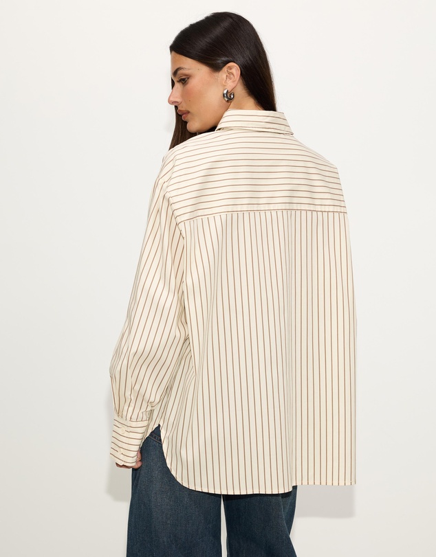 Dazie - Oxford Cotton Oversized Shirt