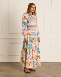 Heaven Australia - Zodiac Tia Maxi Skirt