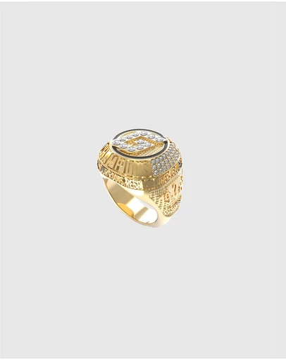 GUESS - GUESS G Coin Gold-Tone Ring