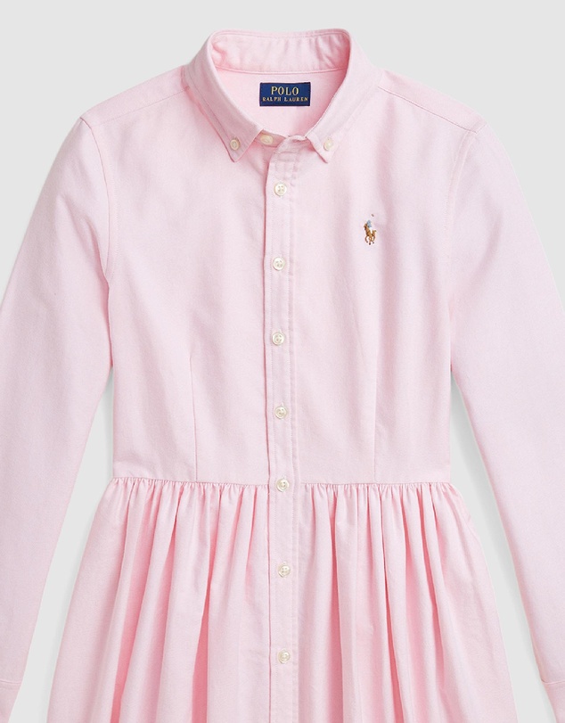 Polo Ralph Lauren - Cotton Oxford Shirtdress - Teens