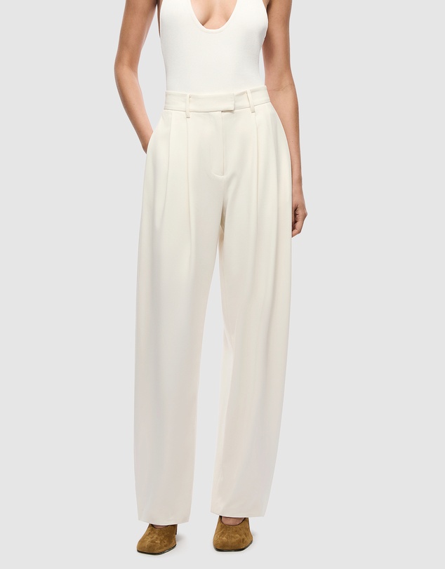 MISHA - Mezzaluna Pleated Barrell Leg Trousers