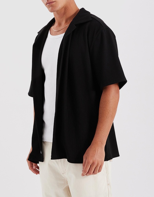 Nomadic Paradise - Baroque Cropped Resort Shirt