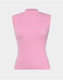 Forcast - Charm Mock Neck Knit