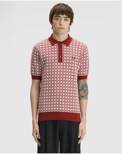 Fred Perry - Floral Jacquard Shirt