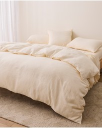 Sheet Society - Eve Linen Quilt Cover Set