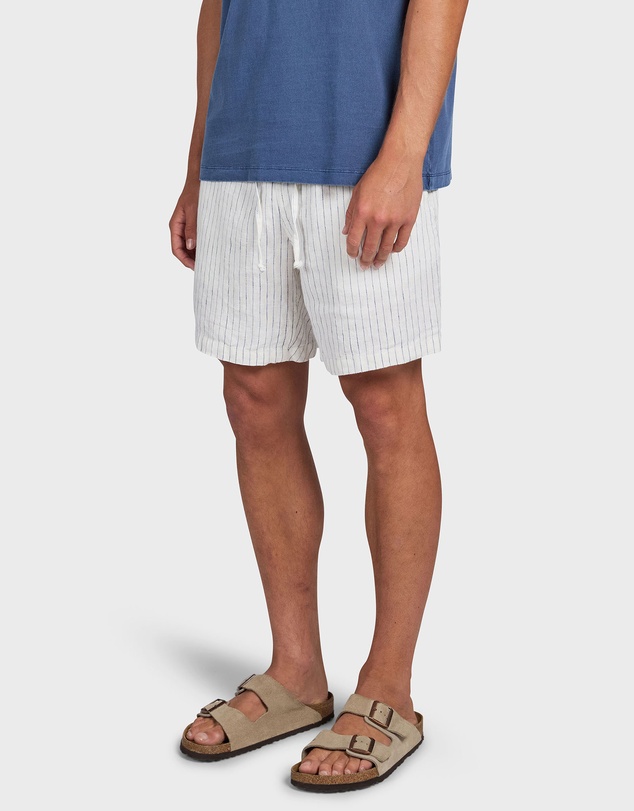 Academy Brand - Stripe Riviera Linen Short