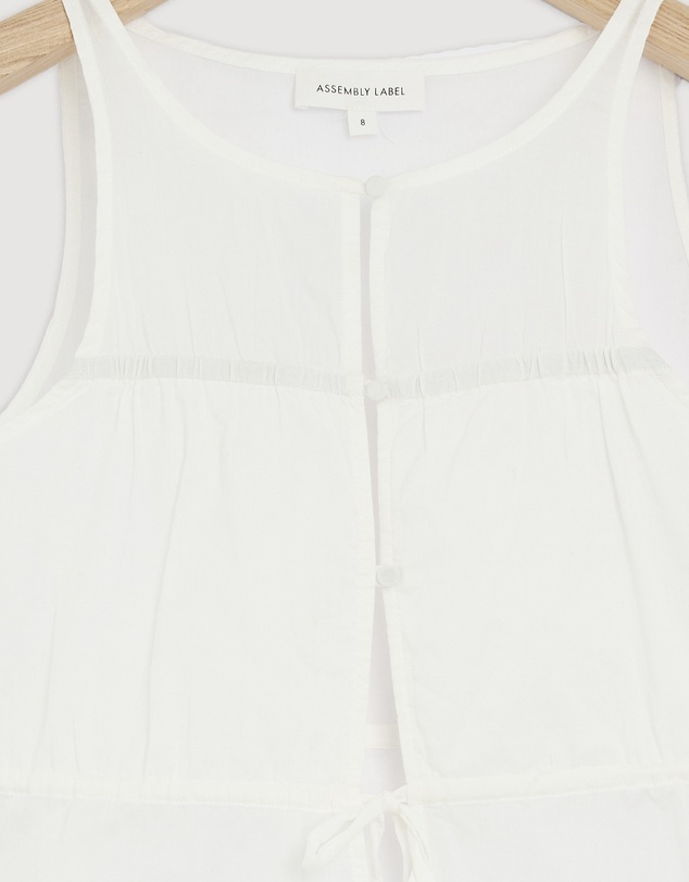 Revibe - Repaired Assembly Label Cotton Womens Tops