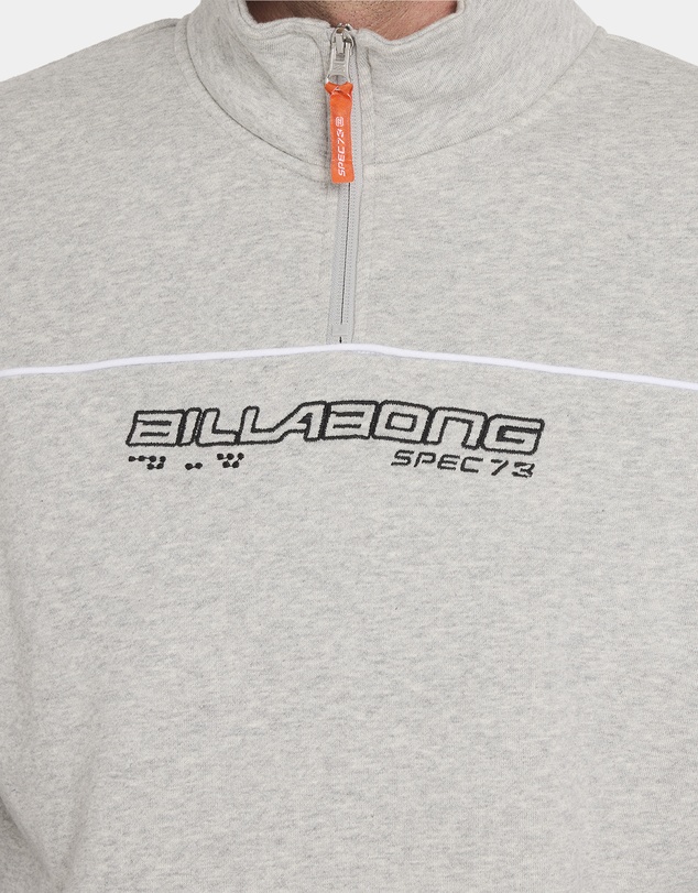 Billabong - Mens Spec 73 1/4 Zip Mock Neck Fleece Top