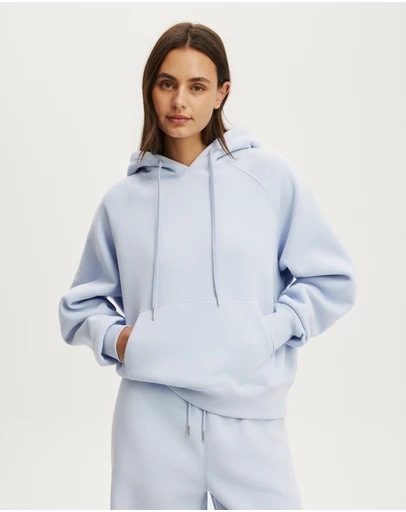 Cotton On Body Active - Plush Essential Raglan Hoodie