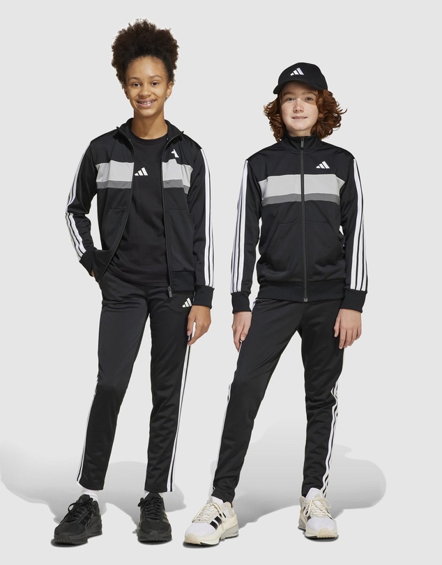 adidas Sportswear - Seasonal Essentials Tiberio 3 Stripes Tricot Tracksuit - Teens